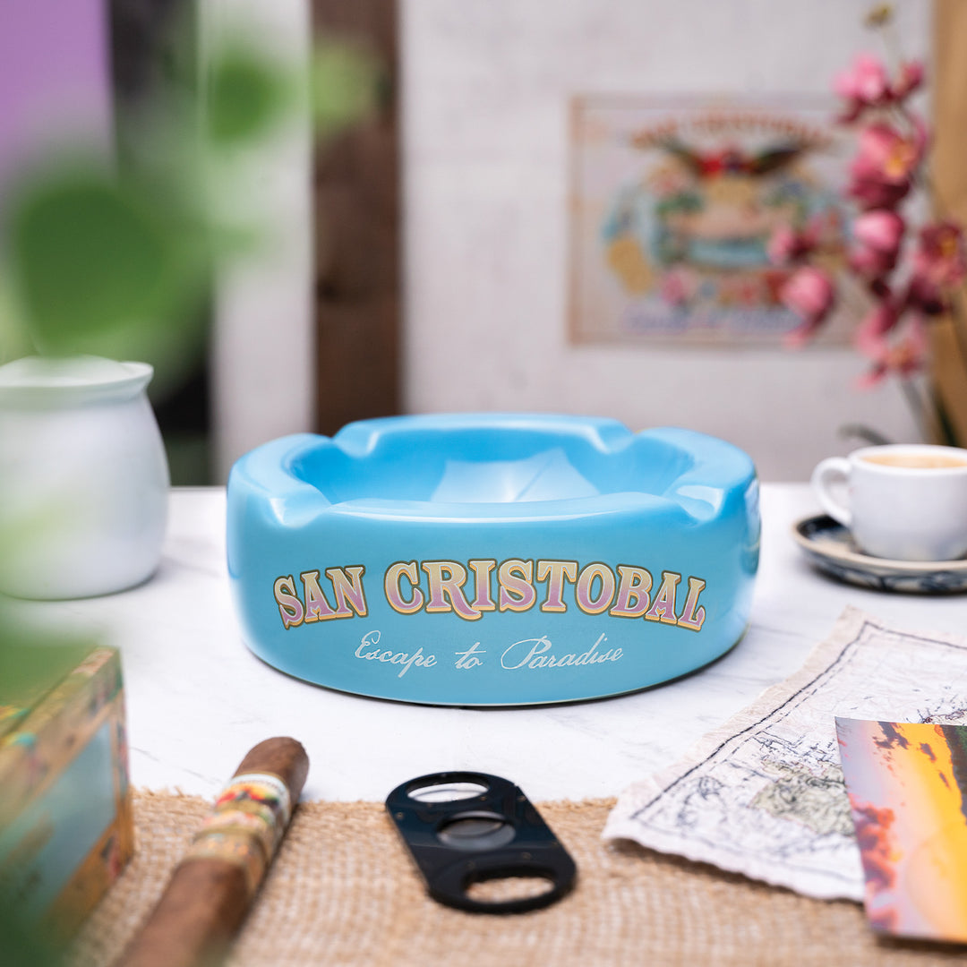 San Cristobal Ceramic Ashtray Ocean – Ashton Apparel