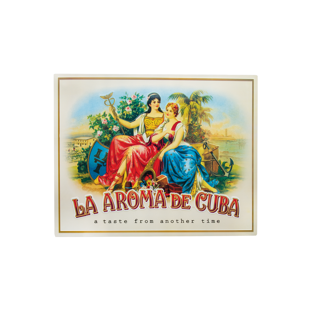 La Aroma de Cuba Metal Sign – Ashton Apparel, image size:1080x1080